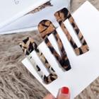 Leopard Print Hair Clip (various Designs)