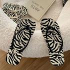 Zebra Print Flip-flops