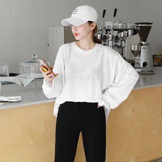 Oversized Plain Summer Sweatshirt