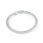 Simple Fashion Snake Bracelet Silver - One Size