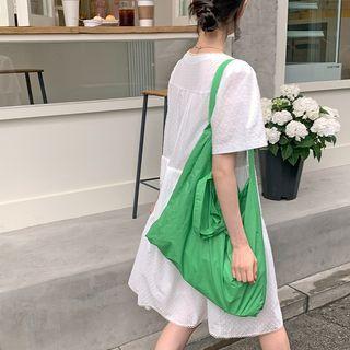 Vivid Fabric Shopper Bag