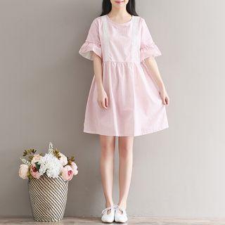 Short-sleeve Minidress