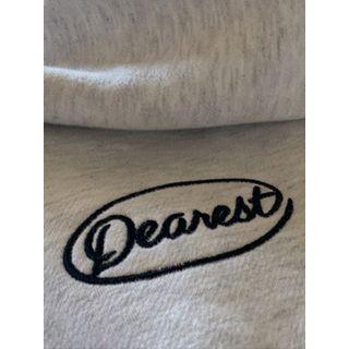 Logo-embroidered Boxy Anorak Hoodie Melange Gray - One Size