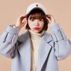 Color-block Corduroy Cap