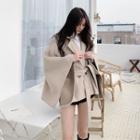 Long-sleeve Cape Top