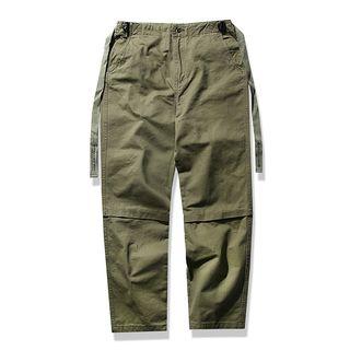 Plain Strap Pants