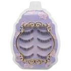 Ibiza - 4-pair Set: False Eyelashes Black - One Size