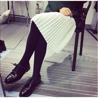 Accordion Pleat Chiffon Tank Dress