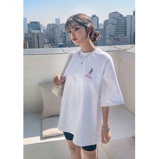 Barbie Diary Doll Print T-shirt