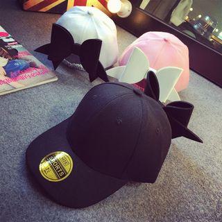 Bow Accent Baseball Cap