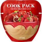 Ettang - Cook Pack The Fresh Red Rubber Mask 1pack 40g + 5g