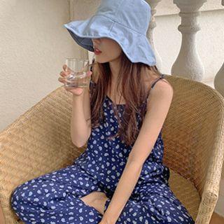 Inset Wire Wide Bucket Hat