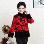 Long-sleeve Frog Buttoned Chinese Style Top