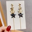 Star Earring 1 Pair - E1739 - Gold - One Size