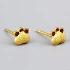 Cat Paw Stud Earrings