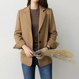 Slim-fit Single-breasted Jacket