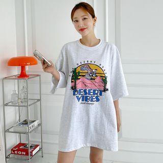 Graphic-print Boxy T-shirt