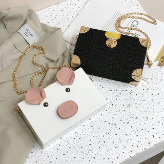 Panel Flap Crossbody Bag