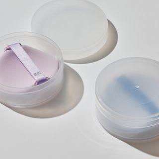 Makeup Puff Case Transparent - One Size