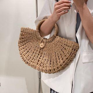 Plain Woven Handbag