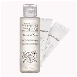 Swanicoco - Vita Intensive Oxygen Peel Set Step 1 Solution 100ml + Step 2 Powder 4g X 10