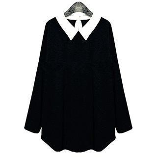 Collared Long-sleeve Sweater