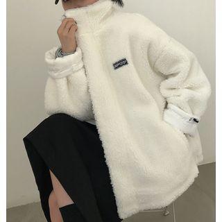 Logo Fleece-lined Jacket