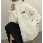 Logo Fleece-lined Jacket