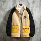 Raglan Fleece Zip Jacket