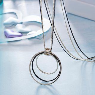Layered Circle Necklace
