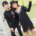 Couple Matching Printed Pullover / Pullover Dress