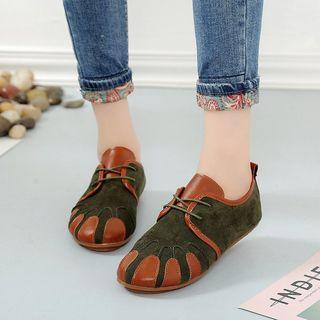 Panel Lace-up Shoes