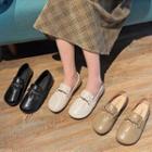 Shirred Loafers