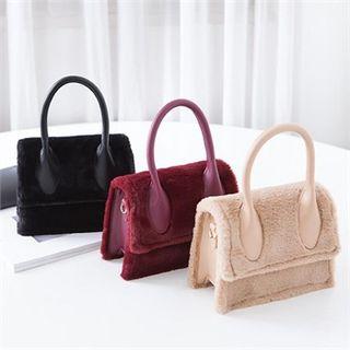 Faux-fur Rectangle Totes