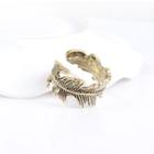 Feather Metal Ring