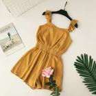 Sleeveless Wide-leg Playsuit