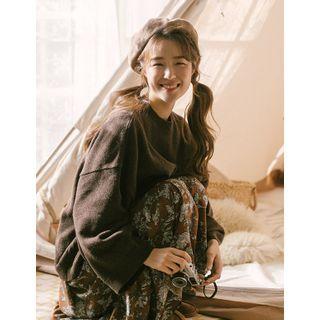 Wool Blend Oversize Sweater