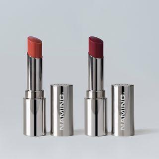 Naming - Sheer Tinted Lip Balm - 2 Colors Rdg01 Knock