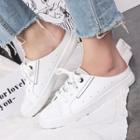 Lace-up Slippers