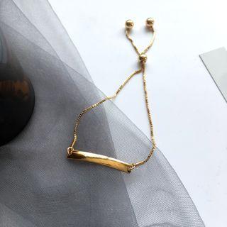 Alloy Bar Bracelet 1 Pc - As Shown In Figure - One Size
