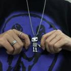 Robot Necklace As Shown In Figure - One Size
