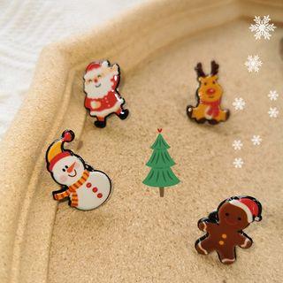 Acrylic Christmas Brooch