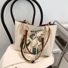 Shoe Print Tote Bag