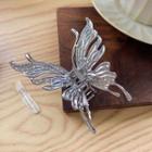 Butterfly Alloy Hair Clamp F865 - Silver - One Size