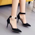 High Heel Ankle Strap Shoes