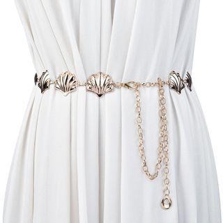 Shell Alloy Waist Chain