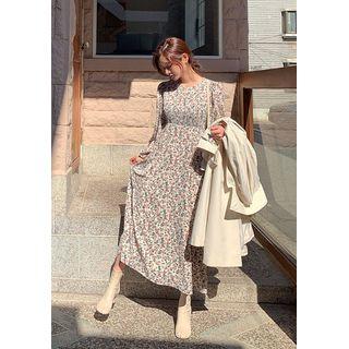 Floral Long Empire Dress