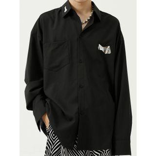 Reflective Panel Shirt