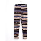 Pattern Fleece-lined Leggings
