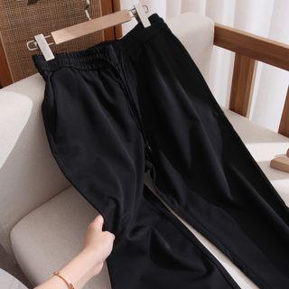 Short-sleeve Straight Leg Pants